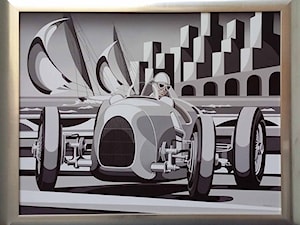 Tomasz Kostecki - Grand Prix Monaco - obrazy akrylowe na płótnie - zdjęcie od Art in House Gallery Online
