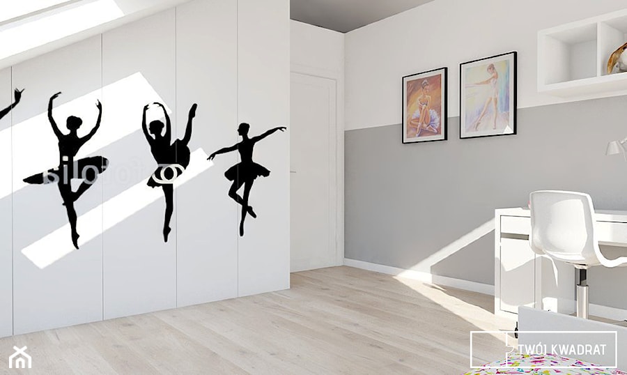 Mieszkanie w Warszawie 100m2 - Pokój dziecka, styl nowoczesny - zdjęcie od Twój Kwadrat