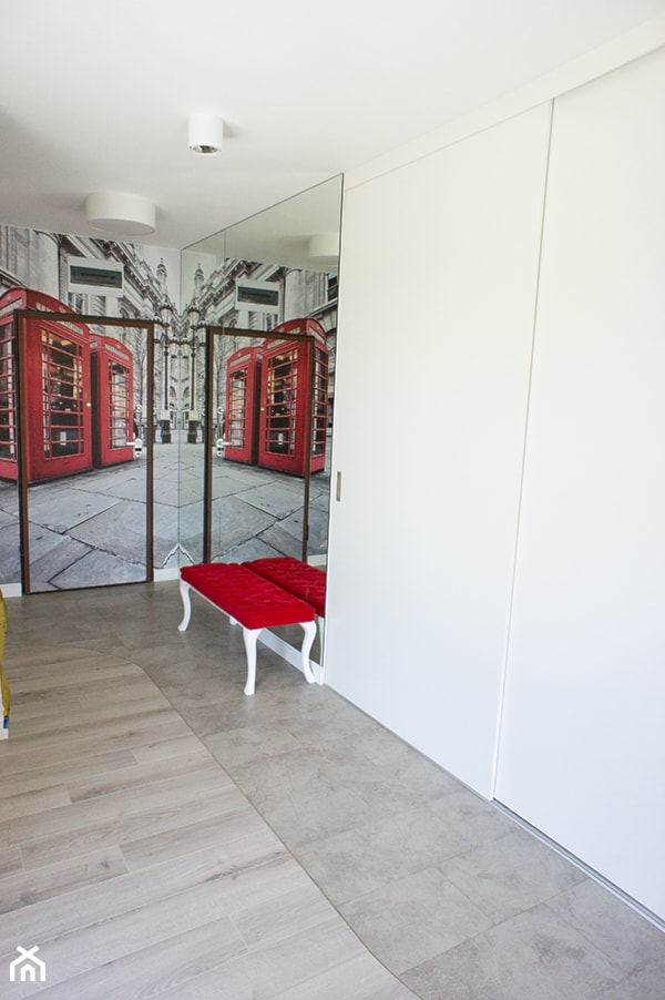 apartament na Wilanowie Warszawa - Hol / przedpokój, styl nowoczesny - zdjęcie od Twój Kwadrat
