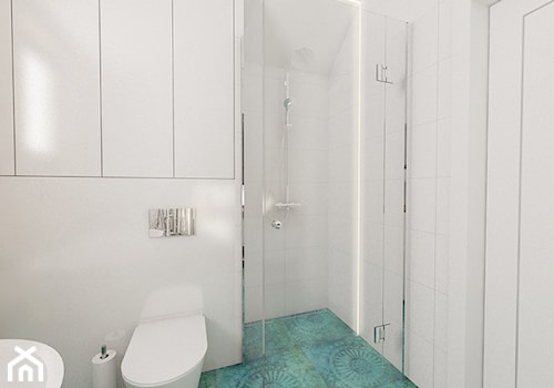 dom pod Warszawą - Średnia bez okna łazienka, styl nowoczesny - zdjęcie od Twój Kwadrat