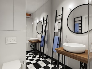 łazienka - Średnia bez okna łazienka, styl nowoczesny - zdjęcie od Twój Kwadrat