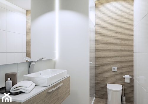 Ciepła łazienka - zdjęcie od WidokStudio we create 3d world