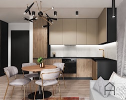 Mieszkanie 40m2 - Kuchnia, styl nowoczesny - zdjęcie od APE wnętrza - Homebook