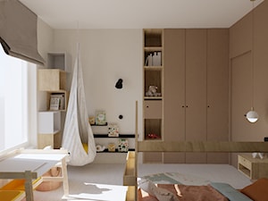 Mieszkanie 80m2 - Pokój dziecka, styl nowoczesny - zdjęcie od morze projekt