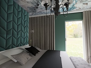 Sypialnia nowoczosne/glamour - zdjęcie od Projektowanie wnętrz Fortuna Dizajn