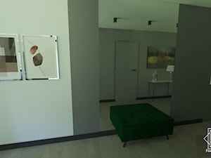 Mieszkanie 50 metrów glamour z nowoczesnością - Hol / przedpokój, styl nowoczesny - zdjęcie od Projektowanie wnętrz Fortuna Dizajn
