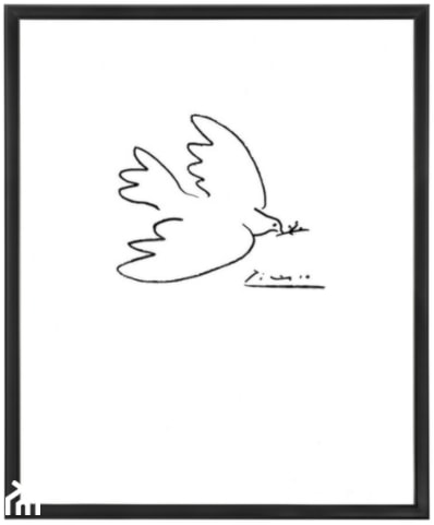 Gołąbek, Picasso - zdjęcie od Wool Wall - Homebook