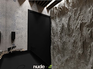 Toaleta męska w lokalu restauracyjnym - Wnętrza publiczne, styl nowoczesny - zdjęcie od Nude