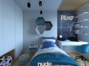 Projekt pokoju nastolatki - Pokój dziecka, styl nowoczesny - zdjęcie od Nude