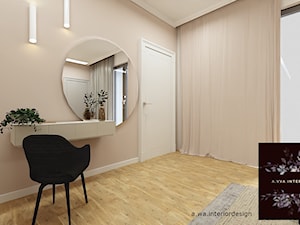 Dom w sosonowym lesie - 200m2 - Sypialnia, styl glamour - zdjęcie od a.wa.interiordesign