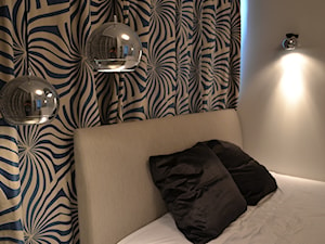 Apartament Sadyba II - Sypialnia, styl glamour - zdjęcie od Katarzyna Jaskulska Projektowanie Wnętrz