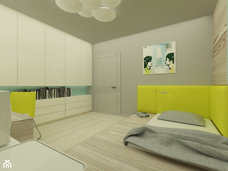 Mieszkanie w Parzniewie - Pokój dziecka, styl nowoczesny - zdjęcie od Katarzyna Jaskulska Projektowanie Wnętrz