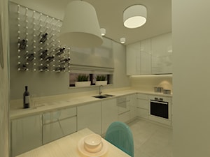 Mieszkanie na Młocinach - Kuchnia, styl nowoczesny - zdjęcie od Katarzyna Jaskulska Projektowanie Wnętrz