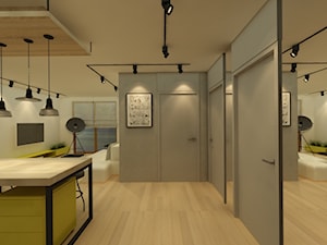 mieszkanie na Mokotowie II - Hol / przedpokój, styl industrialny - zdjęcie od Katarzyna Jaskulska Projektowanie Wnętrz