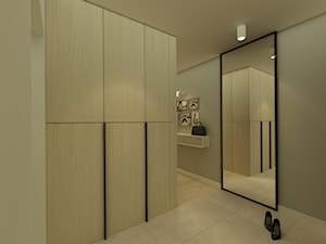 Mieszkanie na Młocinach - Hol / przedpokój, styl nowoczesny - zdjęcie od Katarzyna Jaskulska Projektowanie Wnętrz