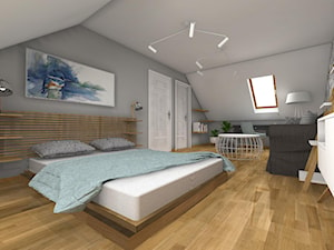 Sypialnia, styl nowoczesny - zdjęcie od Aneta Kubica-Łubiarz