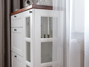 Metamorfoza wnętrz w domu jednorodzinnym( kuchnia, salon, przedpokój, łazienka) - Jadalnia - zdjęcie od Active Design