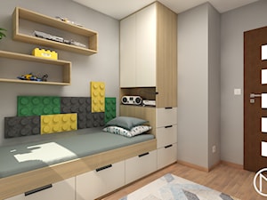 Pokój dla chłopca - Pokój dziecka, styl skandynawski - zdjęcie od Modelowy Projekt