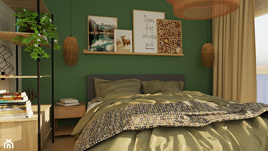 Sypialnia - zdjęcie od Katarzyna Mikulska projektowanie wnętrz