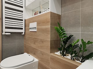 Projekt łazienki w domu jednorodzinnym w Kolbuszowej