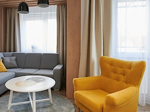 Mieszkanie w Rzeszowie - Salon, styl skandynawski - zdjęcie od Moodule