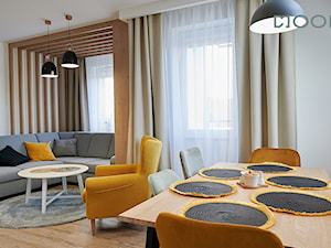 Mieszkanie w Rzeszowie - Jadalnia, styl skandynawski - zdjęcie od Moodule
