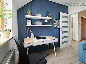 Mieszkanie w Rzeszowie - Biuro, styl skandynawski - zdjęcie od Moodule