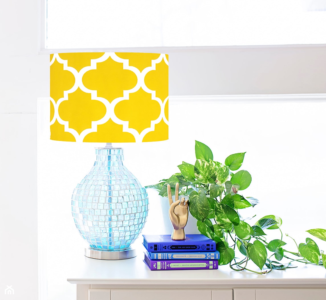 Abażur żółty na lampę stołową - zdjęcie od lampidarium_pl - Homebook