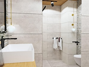Industrialna łazienka - zdjęcie od Wezubo_ Przestrzeń według blondynki