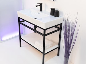 Konsola łazienkowa Stelaż pod umywalkę Konsola umywalkowa SOLID INVERTO 80 - zdjęcie od LadneBoProste