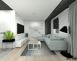Mieszkanie dwupoziomowe - Salon, styl nowoczesny - zdjęcie od Art Design Studio - Homebook