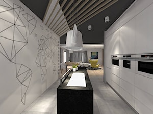 Projekt domu 150m2 - Kuchnia, styl nowoczesny - zdjęcie od Art Design Studio