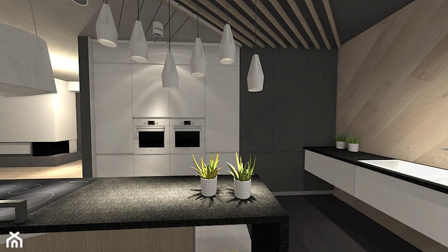 Projekt domu 150m2 - Kuchnia, styl nowoczesny - zdjęcie od Art Design Studio