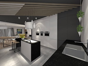 Projekt domu 150m2 - Kuchnia, styl nowoczesny - zdjęcie od Art Design Studio