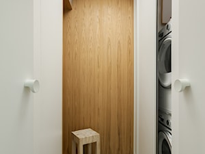MINIMALISTYCZNY APARTAMENT Z NUTKĄ RETRO - Garderoba, styl minimalistyczny - zdjęcie od Kruba Design
