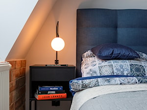 Sypialnia na poddaszu w stylu loftowym - zdjęcie od VISO Pracownia Projektowa