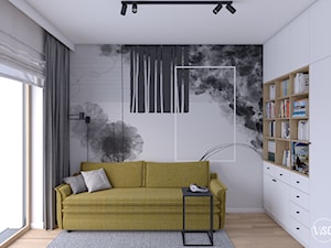 Domowy gabinet w stylu skandynawskim - zdjęcie od VISO Pracownia Projektowa