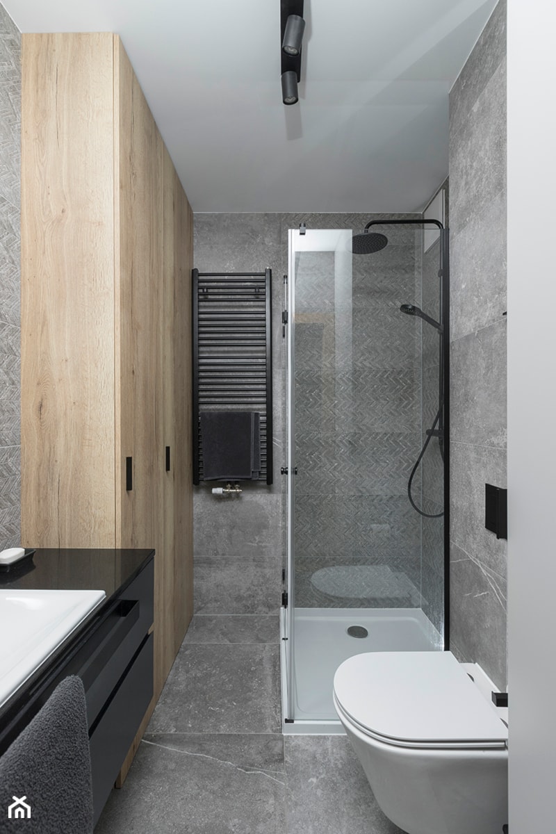 Łazienka w stylu loftowym - zdjęcie od VISO Pracownia Projektowa