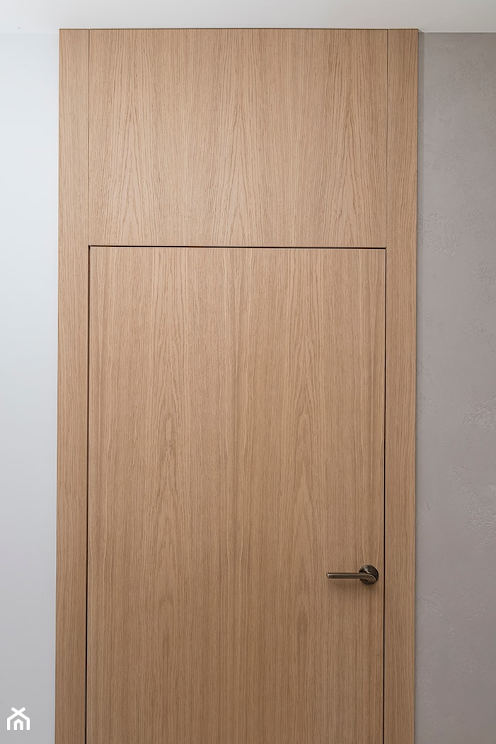 Drzwi fornirowane bezprzylgowe - zdjęcie od VISO Pracownia Projektowa - Homebook