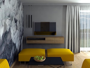 mieszkanie w Budzyniu 85m2 - Salon, styl nowoczesny - zdjęcie od KRESKA architekci