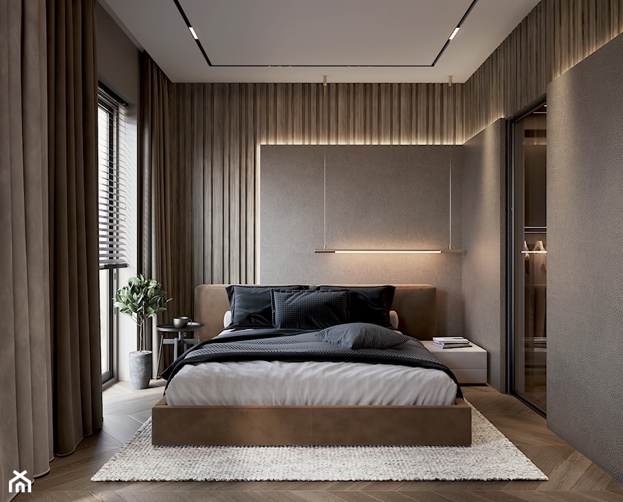 Connected - Sypialnia, styl nowoczesny - zdjęcie od Hedo Architects