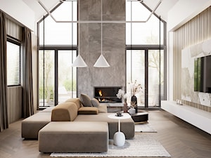 Connected - Salon, styl nowoczesny - zdjęcie od Hedo Architects