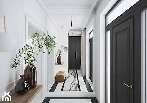 Willa Wawer - Hol / przedpokój, styl tradycyjny - zdjęcie od Hedo Architects