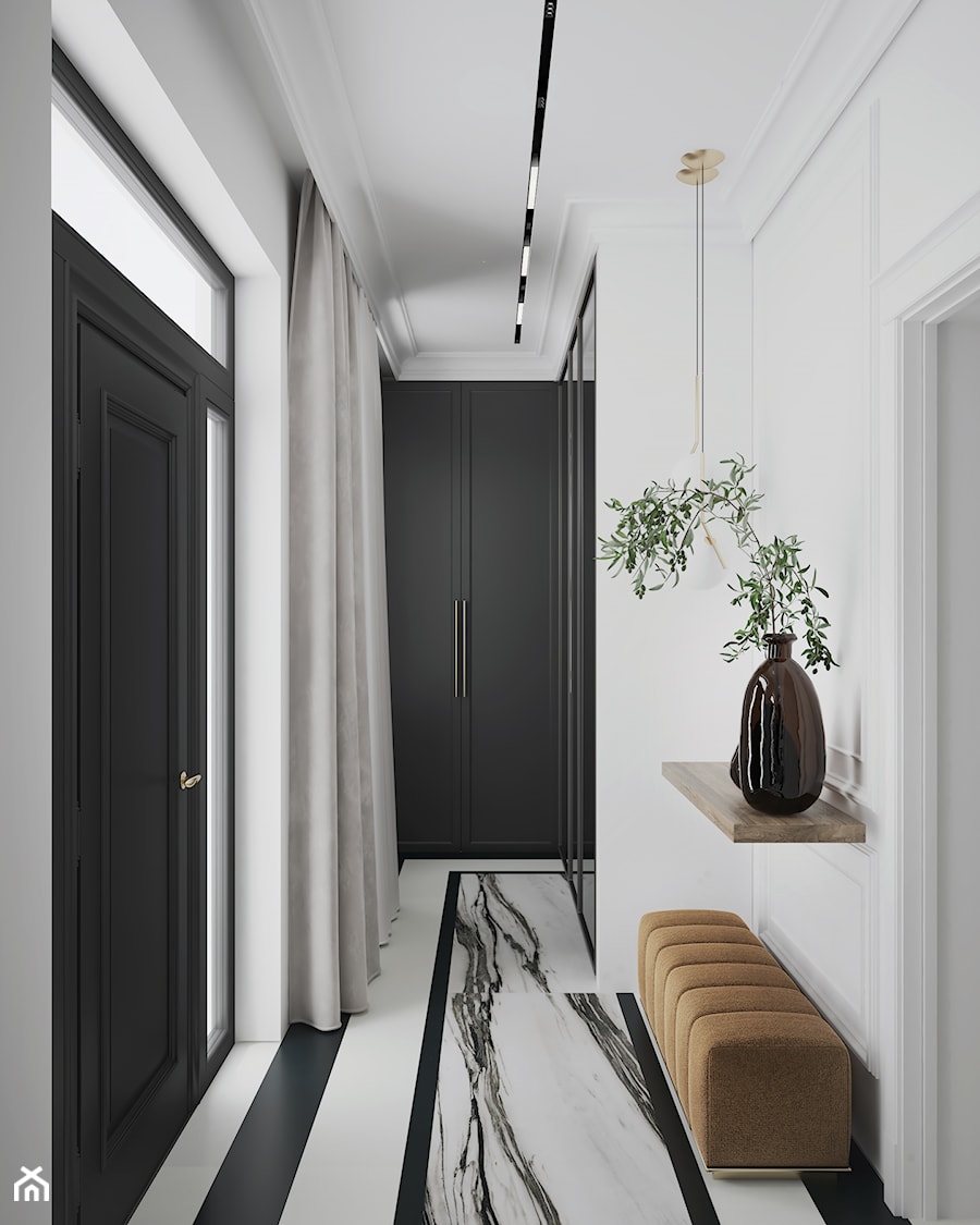 Willa Wawer - Hol / przedpokój, styl tradycyjny - zdjęcie od Hedo Architects