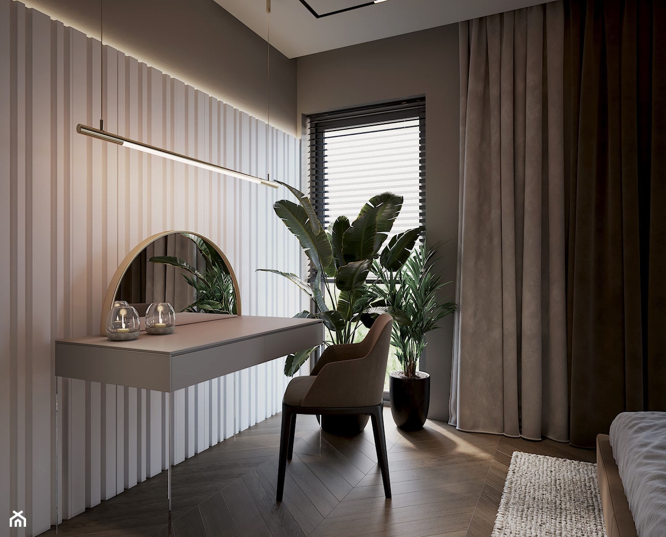 Connected - Sypialnia, styl nowoczesny - zdjęcie od Hedo Architects - Homebook
