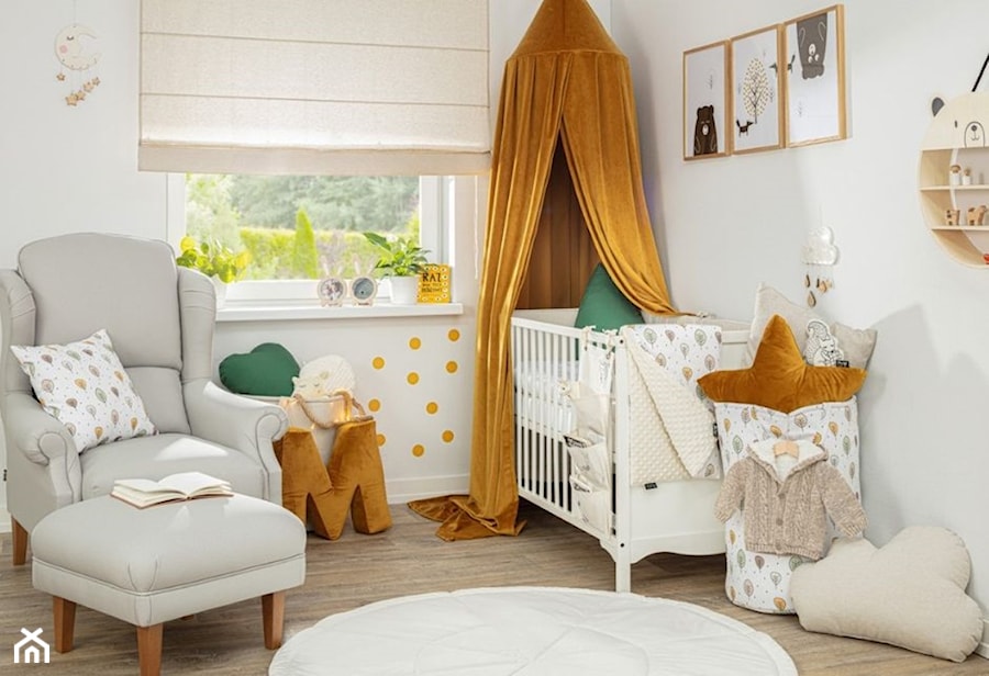 Pokój niemowlęcy Simple Trees - zdjęcie od Yellow Tipi