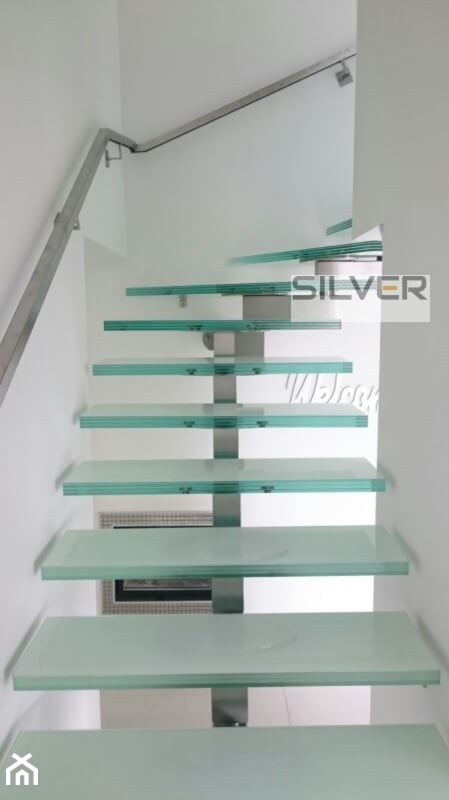 Szklane schody - zdjęcie od Silver Stal - Homebook
