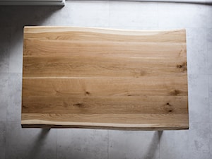 Stół z krawędzią life-edge - Salon, styl industrialny - zdjęcie od Drew-wood