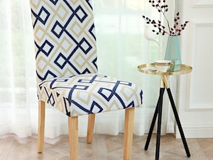 Pokrowiec na krzesło elastyczny romby - zdjęcie od shoperly