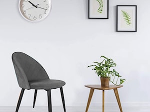 Krzesło tapicerowane Aston szare - zdjęcie od shoperly